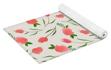 Load image into Gallery viewer, Spring Watercolor Flowers - Yoga Mat