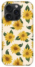 Load image into Gallery viewer, Summer Sunflower Pattern - Phone Case