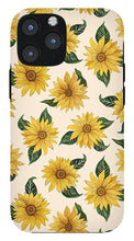 Load image into Gallery viewer, Summer Sunflower Pattern - Phone Case