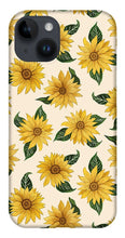Load image into Gallery viewer, Summer Sunflower Pattern - Phone Case