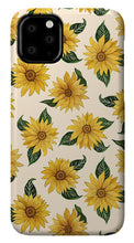 Load image into Gallery viewer, Summer Sunflower Pattern - Phone Case