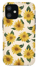 Load image into Gallery viewer, Summer Sunflower Pattern - Phone Case