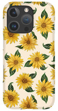 Load image into Gallery viewer, Summer Sunflower Pattern - Phone Case