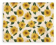 Load image into Gallery viewer, Summer Sunflower Pattern - Blanket