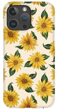 Load image into Gallery viewer, Summer Sunflower Pattern - Phone Case