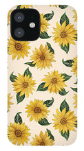 Load image into Gallery viewer, Summer Sunflower Pattern - Phone Case