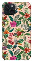 Load image into Gallery viewer, Tropical Bird Pattern - Phone Case