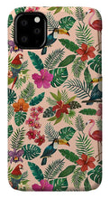 Load image into Gallery viewer, Tropical Bird Pattern - Phone Case