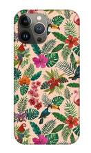 Load image into Gallery viewer, Tropical Bird Pattern - Phone Case