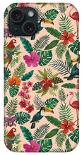 Load image into Gallery viewer, Tropical Bird Pattern - Phone Case