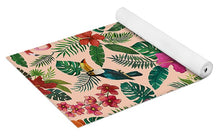 Load image into Gallery viewer, Tropical Bird Pattern - Yoga Mat