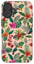 Load image into Gallery viewer, Tropical Bird Pattern - Phone Case
