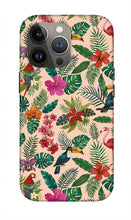 Load image into Gallery viewer, Tropical Bird Pattern - Phone Case