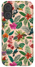 Load image into Gallery viewer, Tropical Bird Pattern - Phone Case
