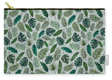 Load image into Gallery viewer, Tropical Leaves Pattern - Zip Pouch