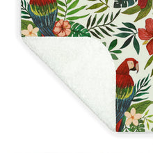 Load image into Gallery viewer, Tropical Parrot Pattern - Blanket