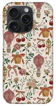 Load image into Gallery viewer, Vintage Valentine's Pattern - Phone Case