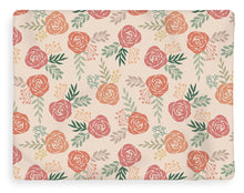 Load image into Gallery viewer, Warm Floral Pattern - Blanket