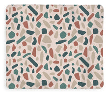 Load image into Gallery viewer, Warm Terrazzo Pattern - Blanket