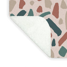 Load image into Gallery viewer, Warm Terrazzo Pattern - Blanket