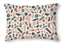 Load image into Gallery viewer, Warm Terrazzo Pattern - Throw Pillow