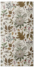 Load image into Gallery viewer, Watercolor Fall Leaves and Flowers Pattern - Beach Towel