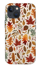 Load image into Gallery viewer, Watercolor Fall Leaves - Phone Case
