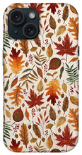 Load image into Gallery viewer, Watercolor Fall Leaves - Phone Case