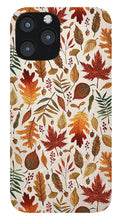 Load image into Gallery viewer, Watercolor Fall Leaves - Phone Case