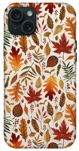 Load image into Gallery viewer, Watercolor Fall Leaves - Phone Case