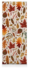 Load image into Gallery viewer, Watercolor Fall Leaves - Yoga Mat