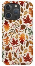 Load image into Gallery viewer, Watercolor Fall Leaves - Phone Case