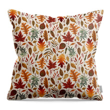Load image into Gallery viewer, Watercolor Fall Leaves - Throw Pillow