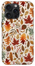 Load image into Gallery viewer, Watercolor Fall Leaves - Phone Case