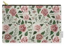 Load image into Gallery viewer, Wild Flower Rose Pattern - Zip Pouch