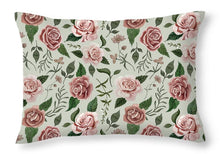 Load image into Gallery viewer, Wild Flower Rose Pattern - Throw Pillow