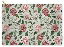 Load image into Gallery viewer, Wild Flower Rose Pattern - Zip Pouch