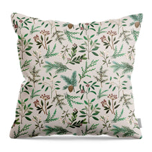 Load image into Gallery viewer, Winter Berry Pattern - Throw Pillow