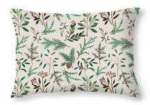 Load image into Gallery viewer, Winter Berry Pattern - Throw Pillow
