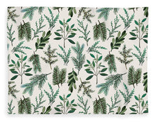 Load image into Gallery viewer, Winter Branch Pattern - Blanket