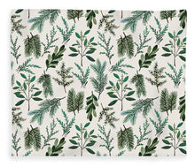 Load image into Gallery viewer, Winter Branch Pattern - Blanket
