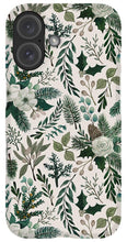 Load image into Gallery viewer, Winter Floral Pattern - Phone Case
