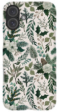 Load image into Gallery viewer, Winter Floral Pattern - Phone Case