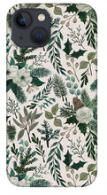 Load image into Gallery viewer, Winter Floral Pattern - Phone Case