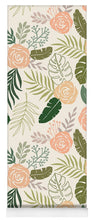 Load image into Gallery viewer, Yellow and Green Tropical Floral Patten - Yoga Mat