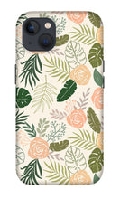 Load image into Gallery viewer, Yellow and Green Tropical Floral Patten - Phone Case