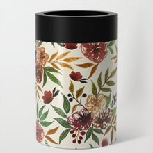 Load image into Gallery viewer, Autumn Flowers Can Cooler/Koozie