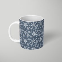 Load image into Gallery viewer, Blue Snowflakes - Mug