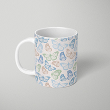 Load image into Gallery viewer, Blue Butterfly Pattern - Mug