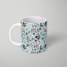 Load image into Gallery viewer, Bright Watercolor Flower - Blue - Mug